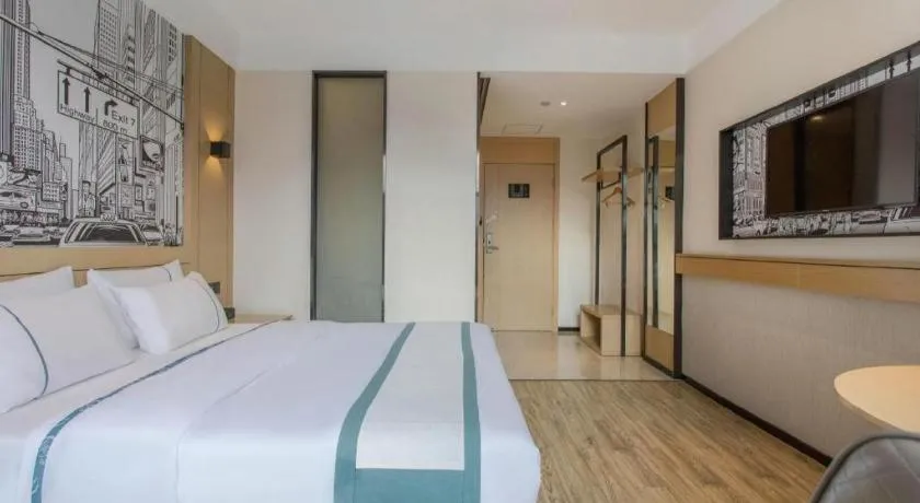 Bed in City Comfort Inn Shantou Tianshan Road Xinyicheng