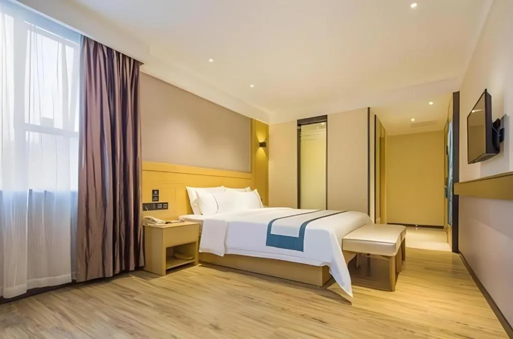 Bed in City Comfort Inn Shantou Tianshan Road Xinyicheng