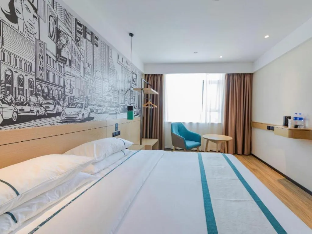 Bed in City Comfort Inn Shantou Tianshan Road Xinyicheng