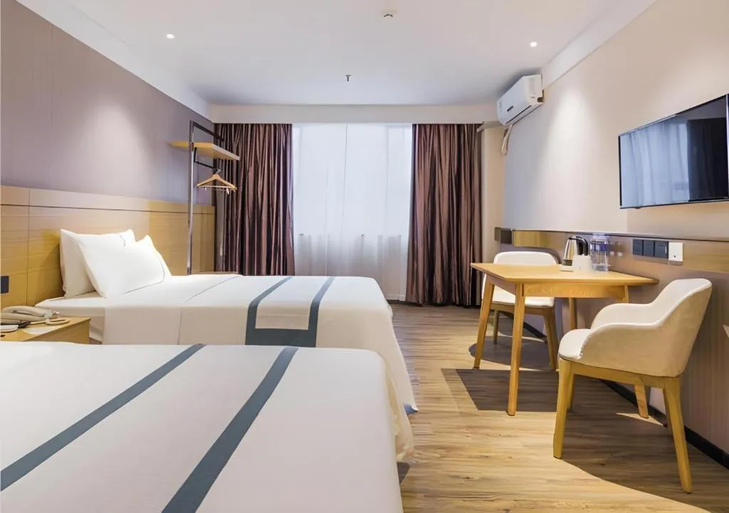 Bed in City Comfort Inn Shantou Tianshan Road Xinyicheng