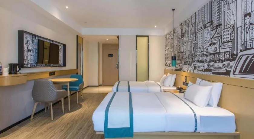 Bed in City Comfort Inn Shantou Tianshan Road Xinyicheng