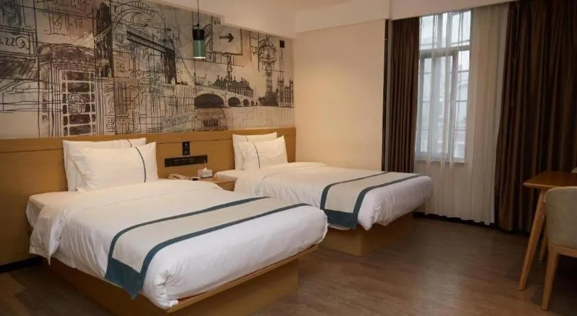 Bed in City Comfort Inn Shantou Tianshan Road Xinyicheng