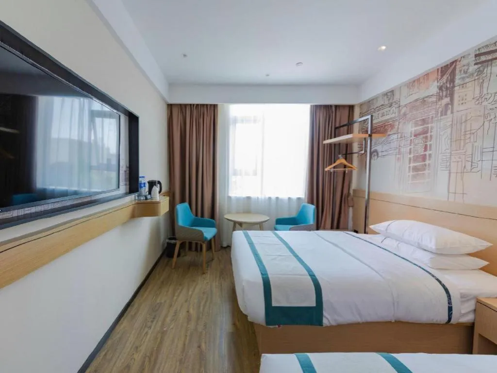 Bed in City Comfort Inn Shantou Tianshan Road Xinyicheng