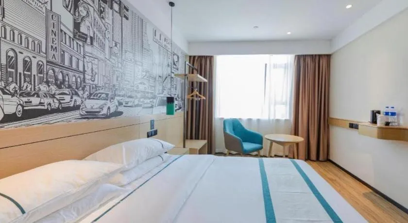 Bed in City Comfort Inn Shantou Tianshan Road Xinyicheng