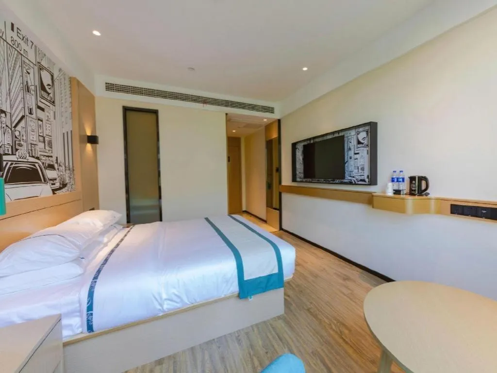 Bed in City Comfort Inn Shantou Tianshan Road Xinyicheng