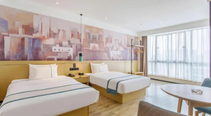 Bed in City Comfort Inn Shantou Tianshan Road Xinyicheng