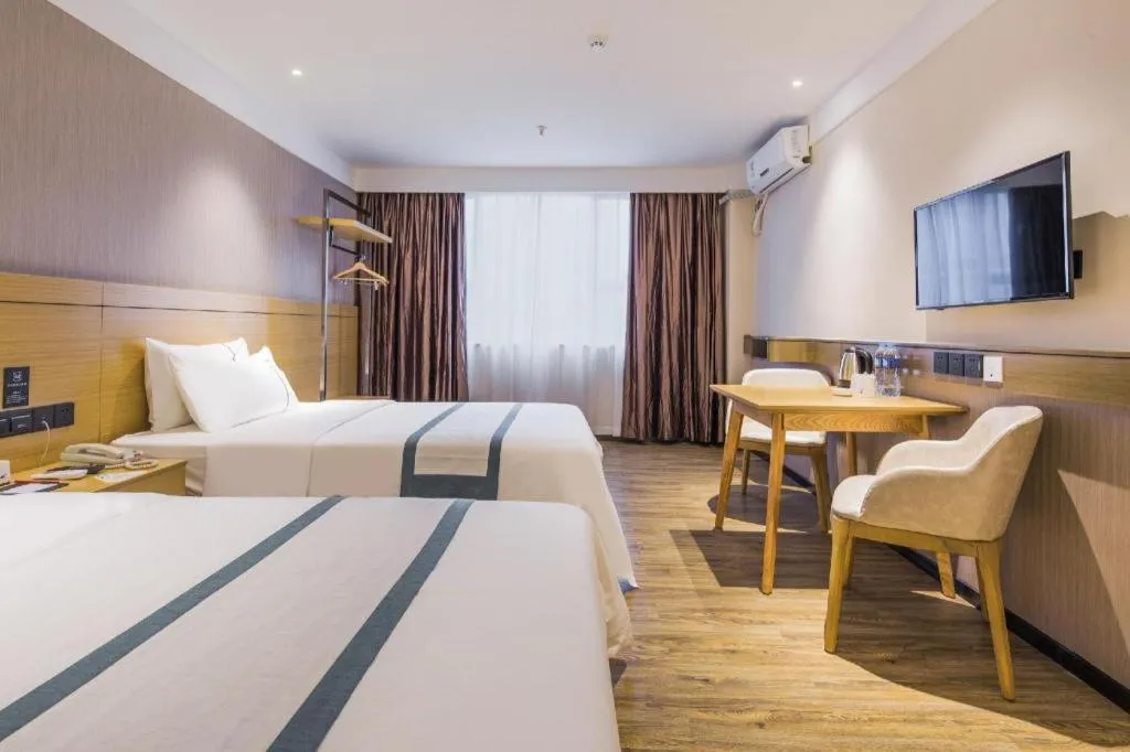 Bed in City Comfort Inn Shantou Tianshan Road Xinyicheng