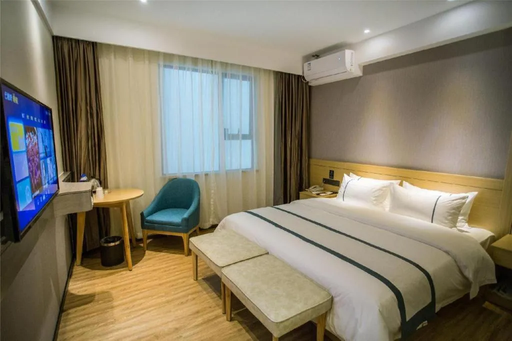 Bed in City Comfort Inn Shantou Tianshan Road Xinyicheng