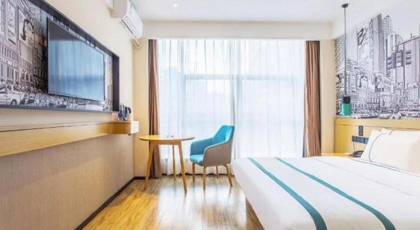 Bed in City Comfort Inn Shantou Tianshan Road Xinyicheng