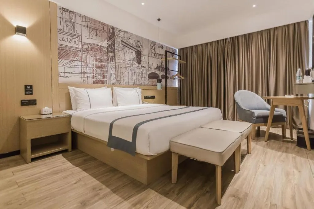 Bed in City Comfort Inn Foshan Gaoming Huaying Square