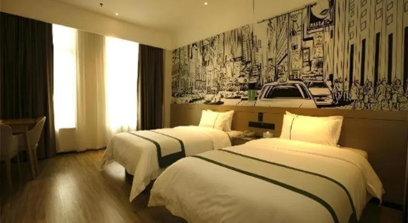 Bed in City Comfort Inn Foshan Gaoming Huaying Square