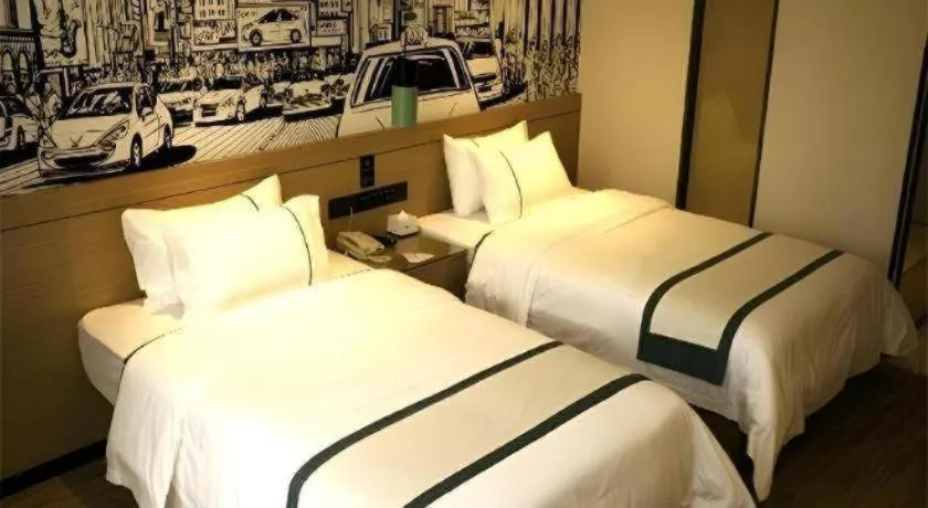 Bed in City Comfort Inn Foshan Gaoming Huaying Square