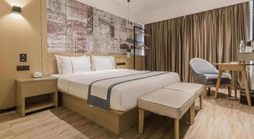 Bed in City Comfort Inn Foshan Gaoming Huaying Square