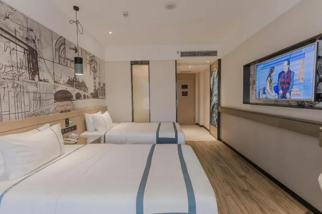 Bed in City Comfort Inn Foshan Gaoming Huaying Square