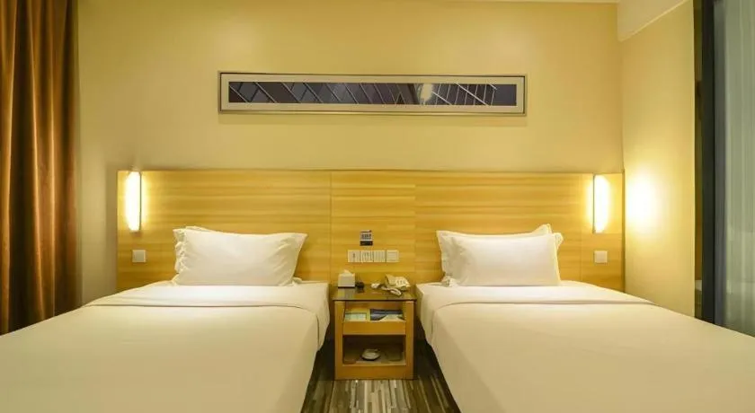 Bed in City Comfort Inn Xiaogan Dawu Bishui Huating