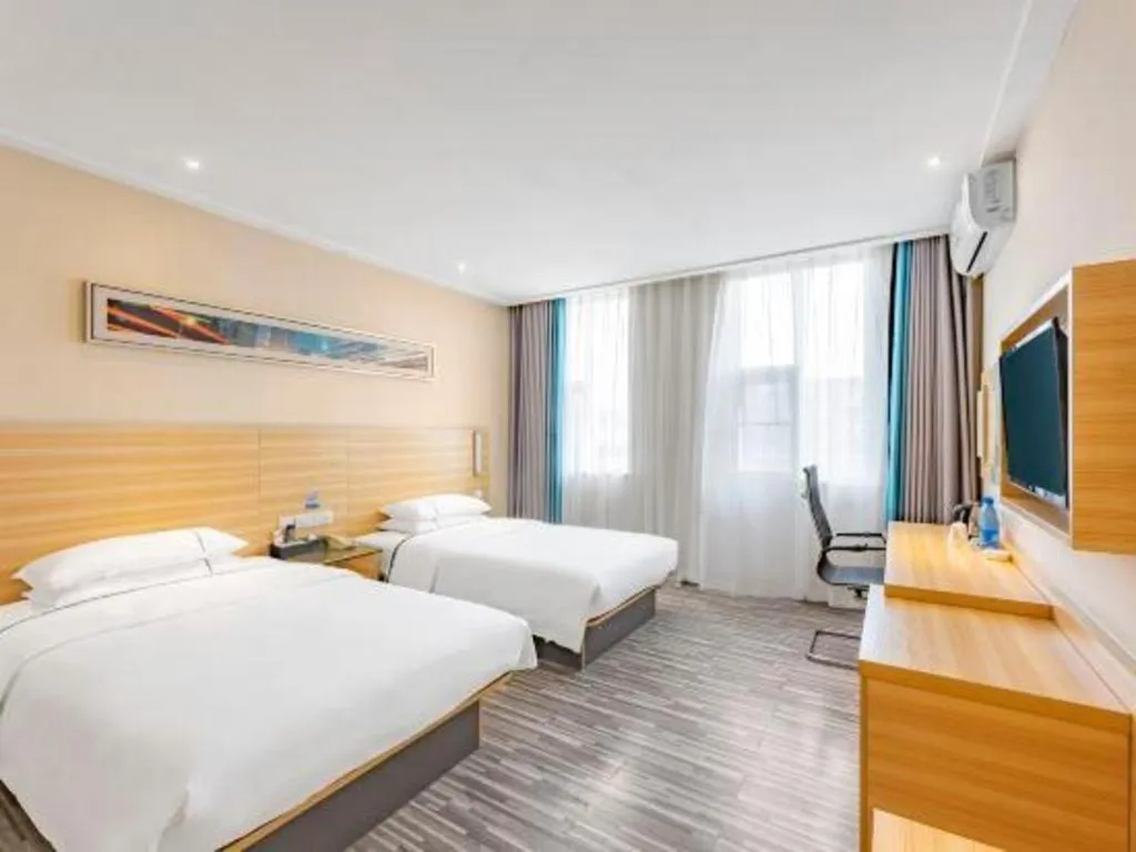 Bed in City Comfort Inn Xiaogan Dawu Bishui Huating