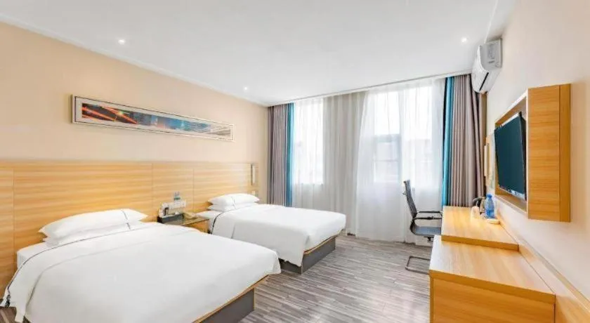 Bed in City Comfort Inn Xiaogan Dawu Bishui Huating
