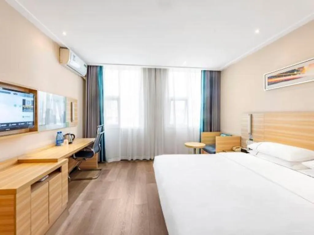 Bed in City Comfort Inn Xiaogan Dawu Bishui Huating