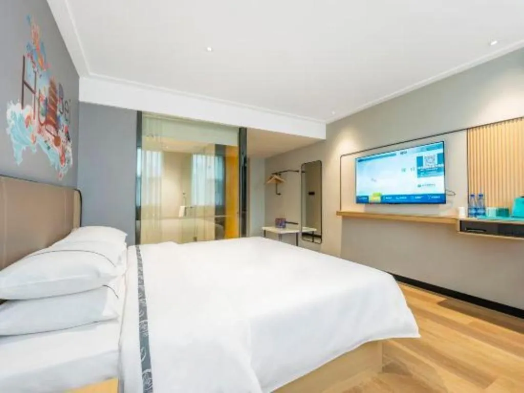 Bed in City Comfort Inn Xiaogan Dawu Bishui Huating