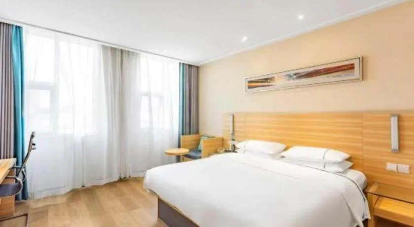 Bed in City Comfort Inn Xiaogan Dawu Bishui Huating