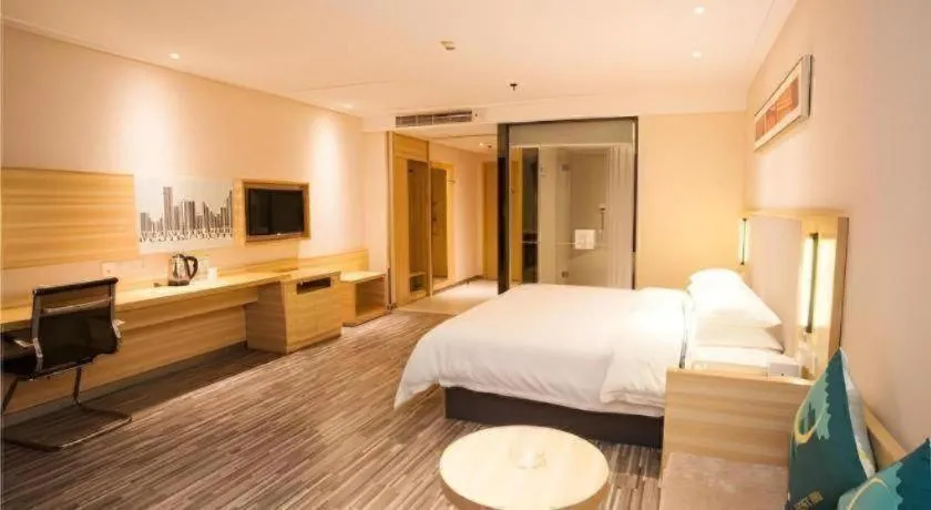 Bed in City Comfort Inn Zhanjiang Seaside Park Guanhai Corridor