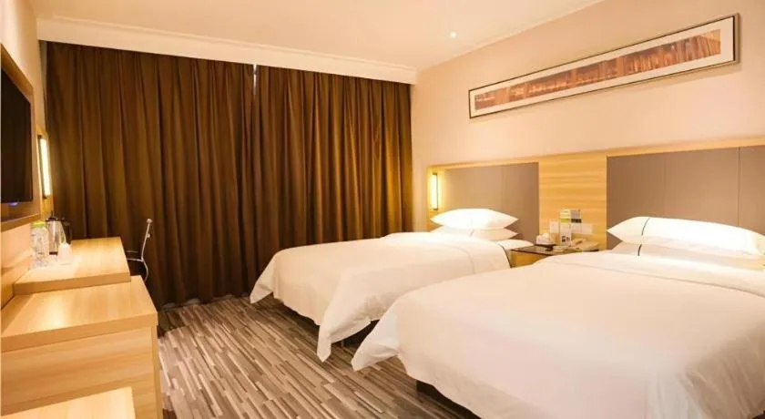 Bed in City Comfort Inn Zhanjiang Seaside Park Guanhai Corridor