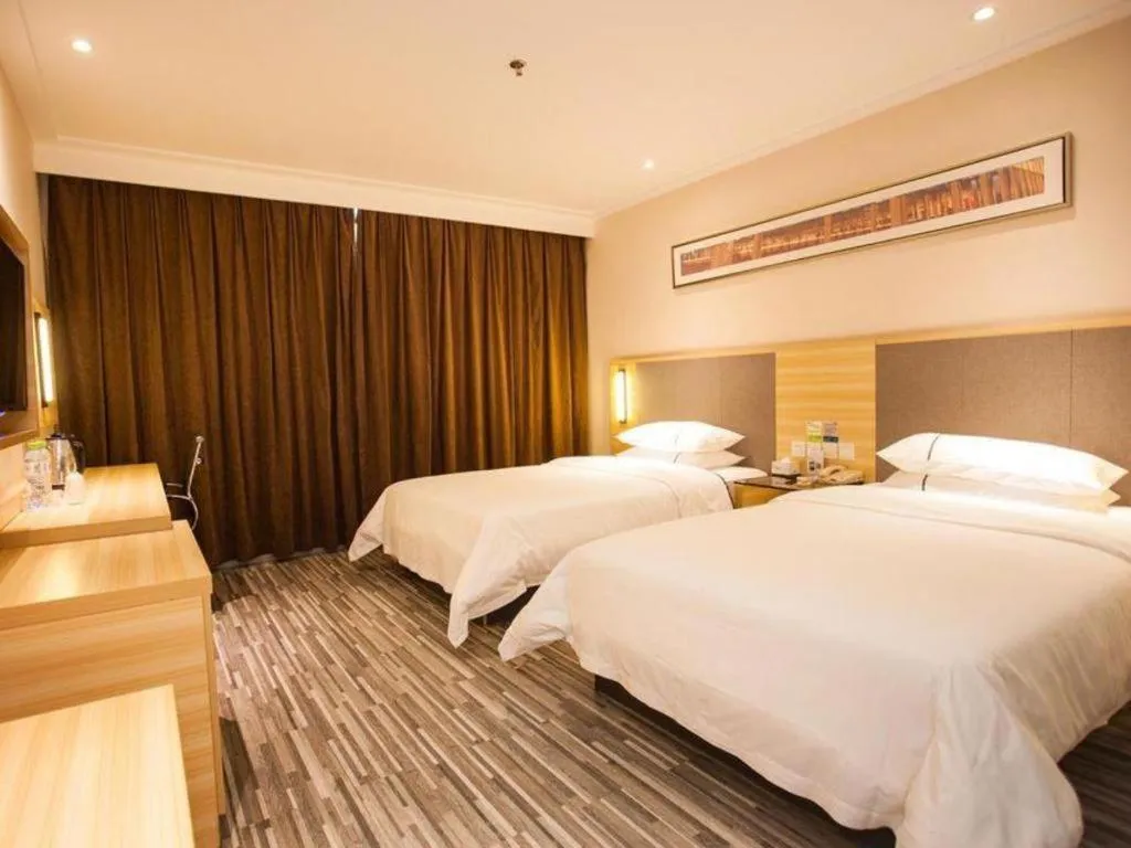 Bed in City Comfort Inn Zhanjiang Seaside Park Guanhai Corridor