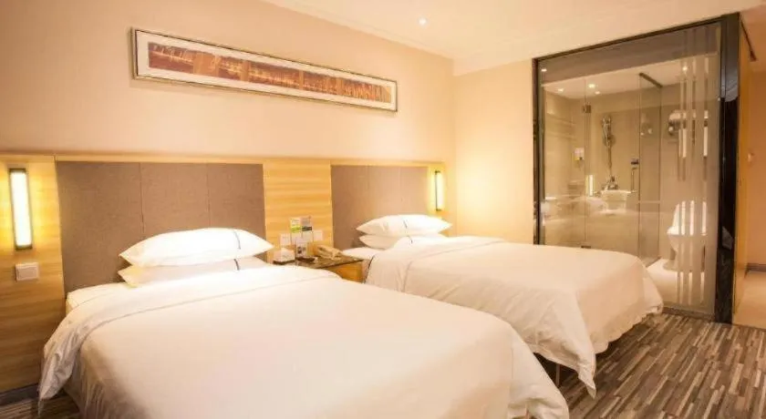 Bed in City Comfort Inn Zhanjiang Seaside Park Guanhai Corridor