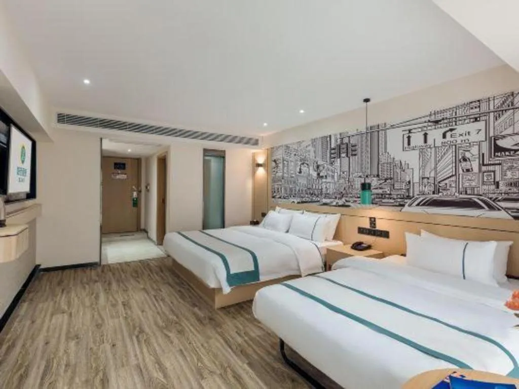 Bed in City Comfort Inn Guiyang Financial City