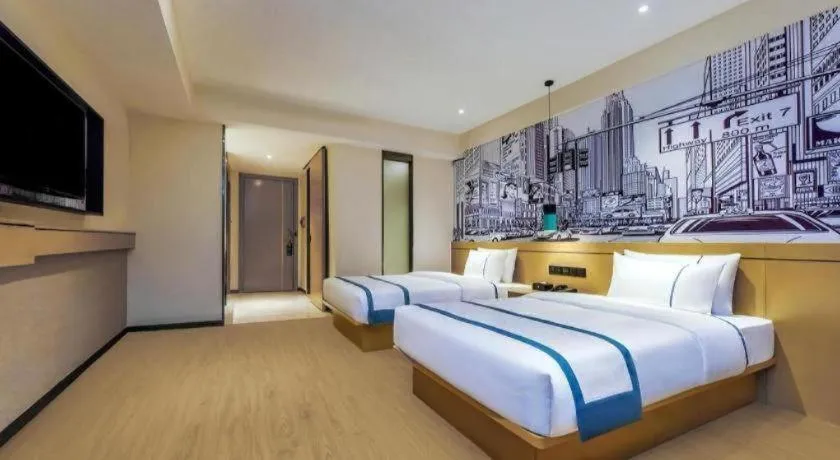 Bed in City Comfort Inn Guiyang Financial City