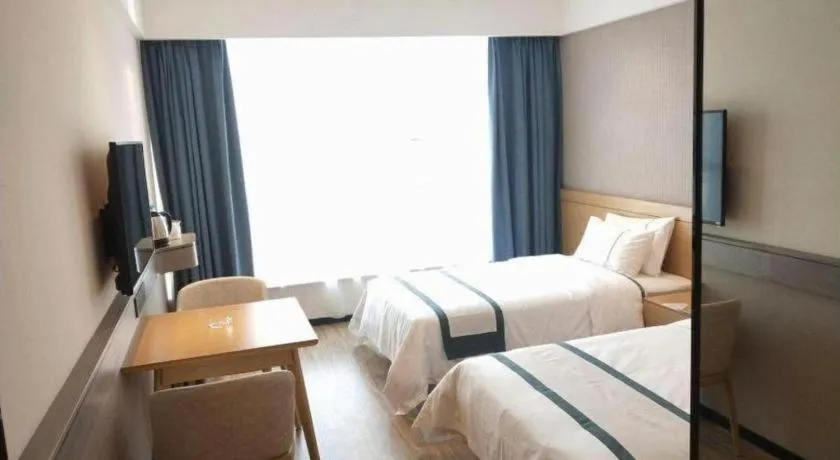 Bed in City Comfort Inn Suizhou Railway Station