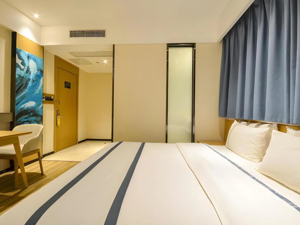 Bed in City Comfort Inn Suizhou Railway Station