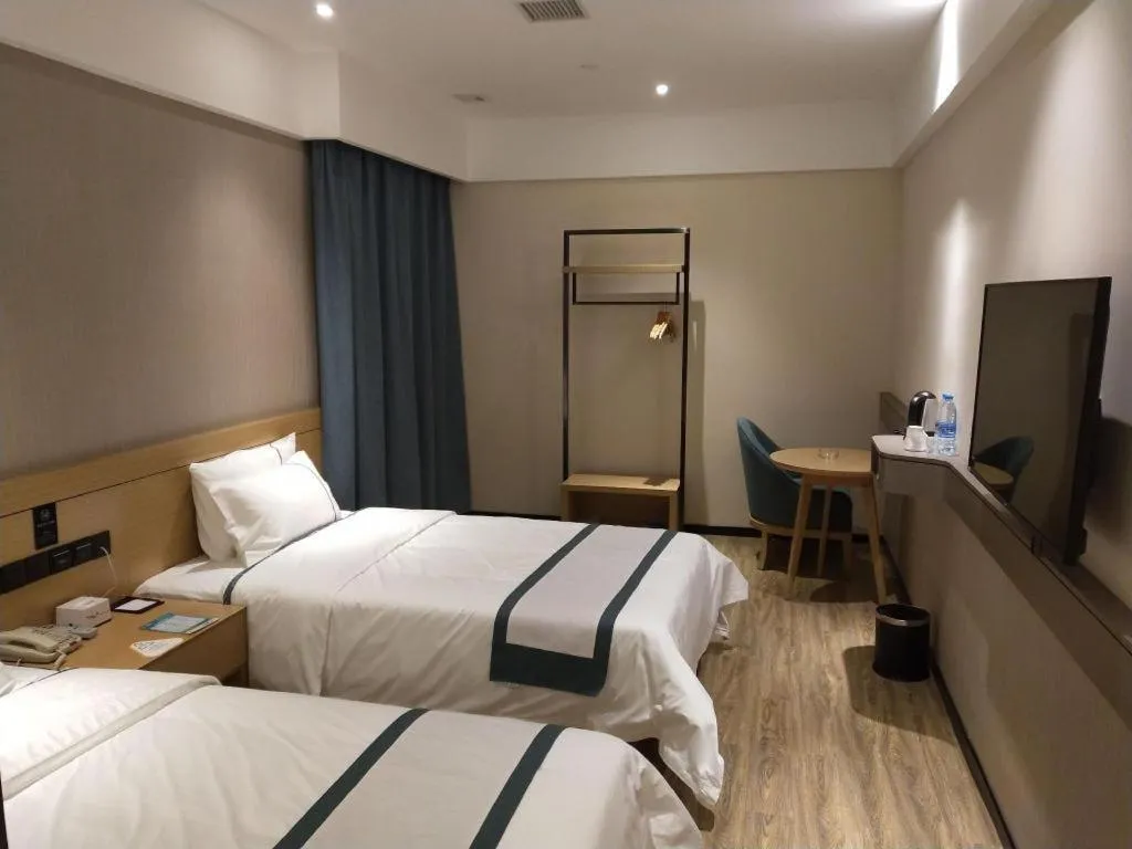 Bed in City Comfort Inn Suizhou Railway Station