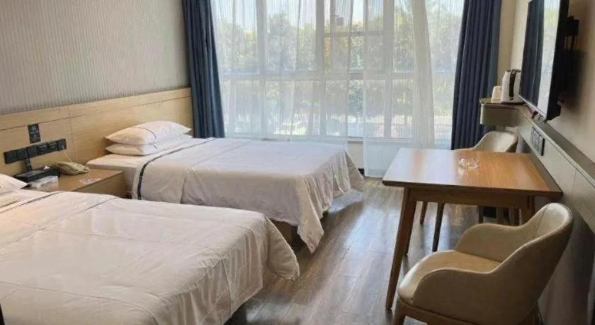 Bed in City Comfort Inn Suizhou Railway Station