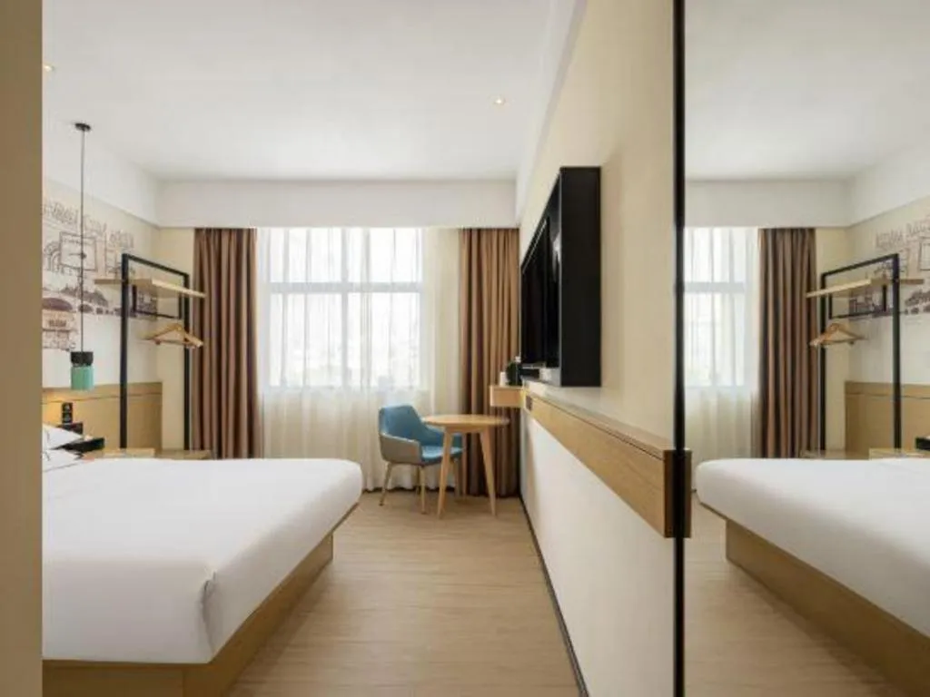 Bed in City Comfort Inn Suizhou Railway Station