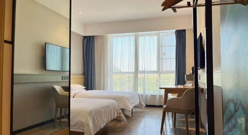 Bed in City Comfort Inn Suizhou Railway Station