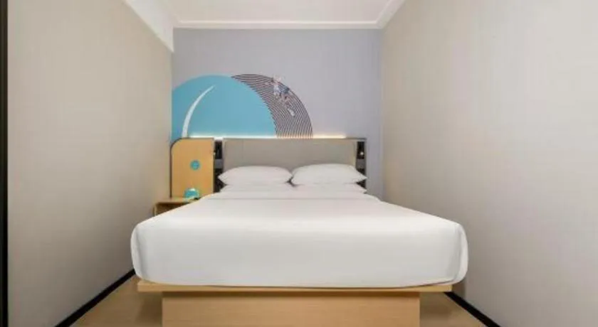 Bed in City Comfort Inn Nanning Chaoyang Square Zhongshan Road Food Street