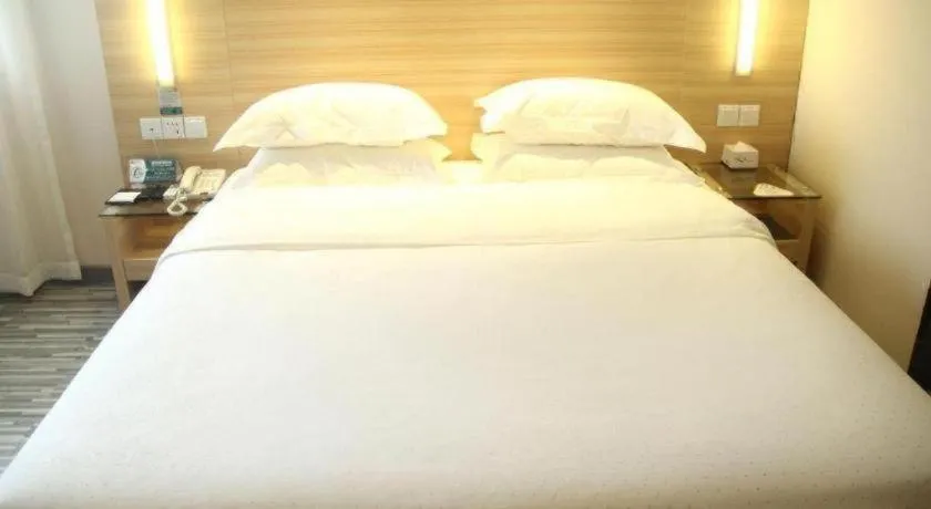 Bed in City Comfort Inn Xianning Chongyang Taoxi Avenue