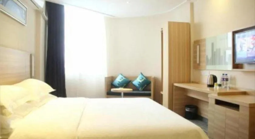 Bed in City Comfort Inn Xianning Chongyang Taoxi Avenue