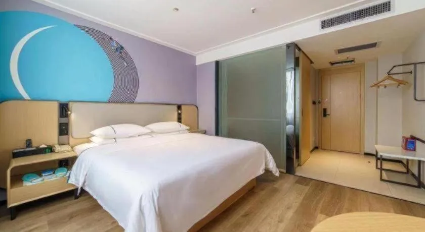 Bed in City Comfort Inn Xianning Chongyang Taoxi Avenue