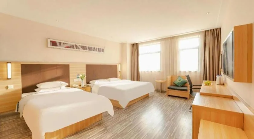 Bed in City Comfort Inn Hefei Shuanggang Fuyang Road