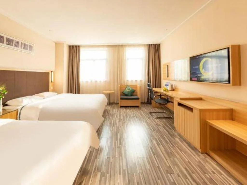 Bed in City Comfort Inn Hefei Shuanggang Fuyang Road