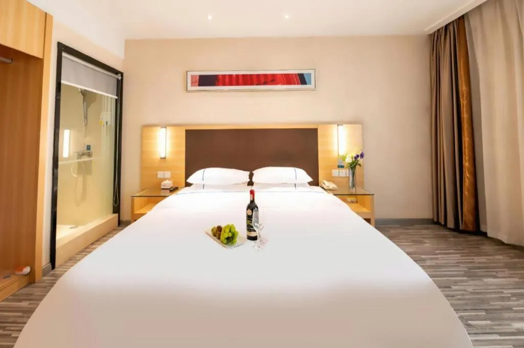 Bed in City Comfort Inn Hefei Shuanggang Fuyang Road