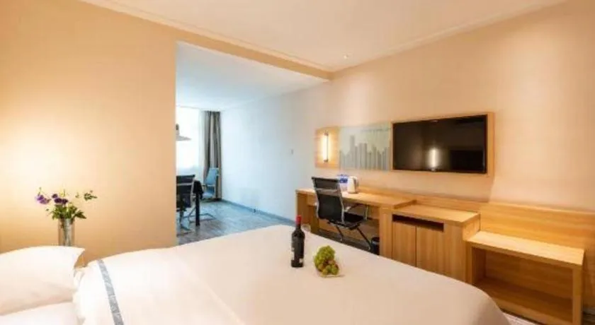 Bed in City Comfort Inn Hefei Shuanggang Fuyang Road