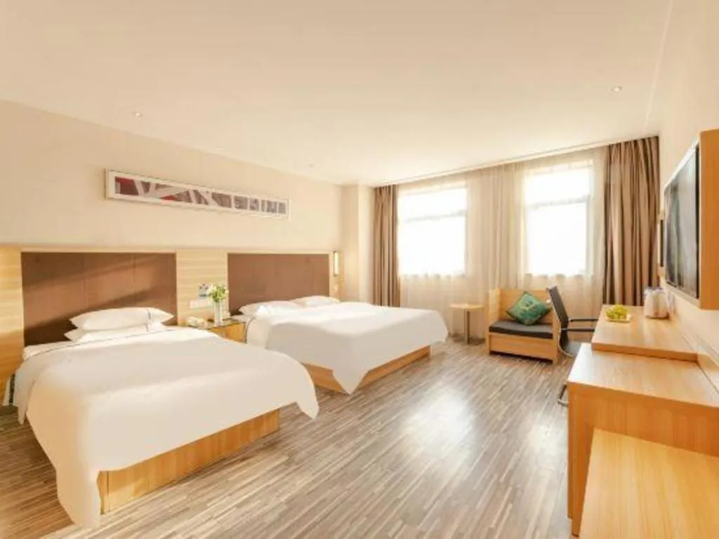 Bed in City Comfort Inn Hefei Shuanggang Fuyang Road