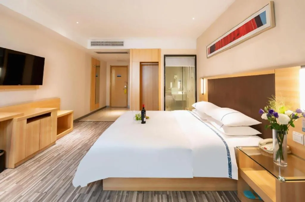 Bed in City Comfort Inn Hefei Shuanggang Fuyang Road
