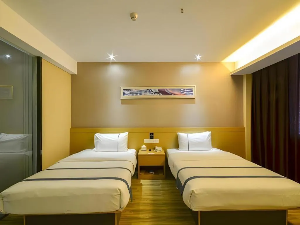 Bed in City Comfort Inn Jingzhou Jianli Jiangcheng Road