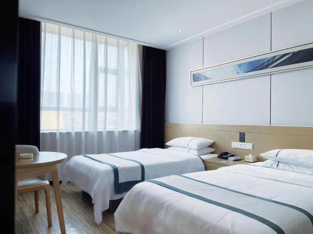 Bed in City Comfort Inn Jingzhou Jianli Jiangcheng Road
