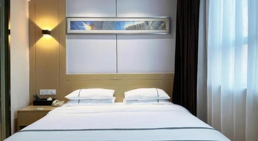 Bed in City Comfort Inn Jingzhou Jianli Jiangcheng Road