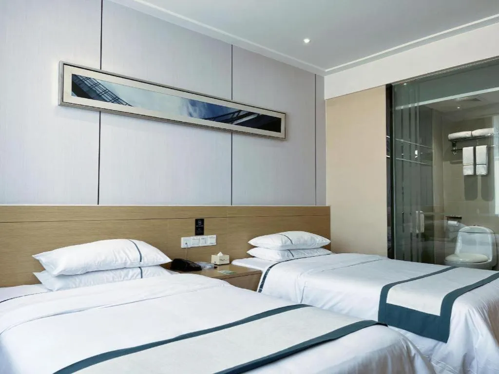 Bed in City Comfort Inn Jingzhou Jianli Jiangcheng Road